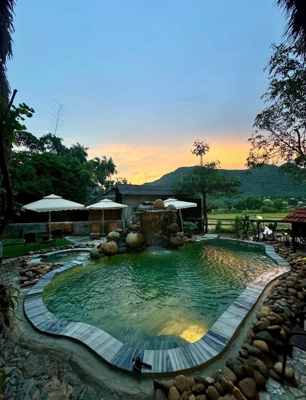 Green Homestay Mai Châu Dış mekan fotoğraf